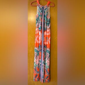 Lilly Pulitzer Silk Maxi Dress SZ 12